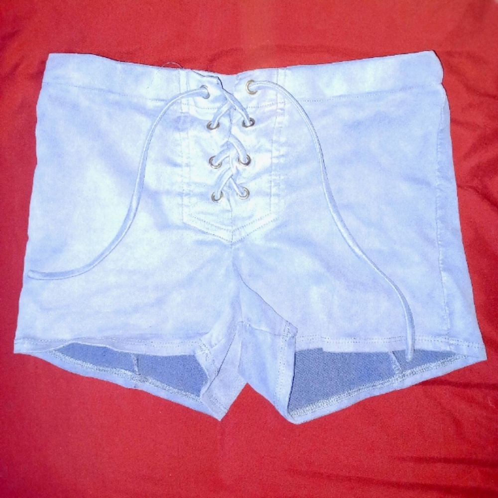 Faux Suede Shorts